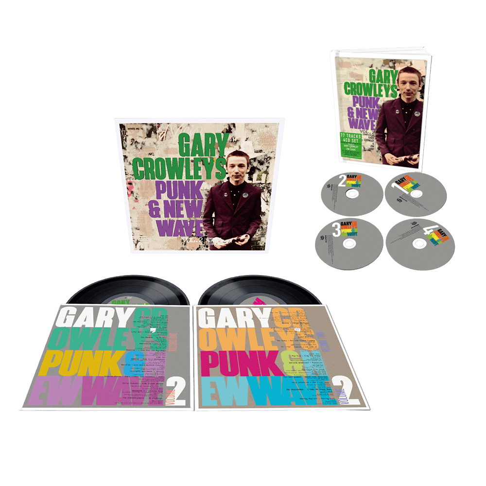 Gary Crowley's Punk & New Wave 2 (2LP + 4CD Bundle) by Various Artists