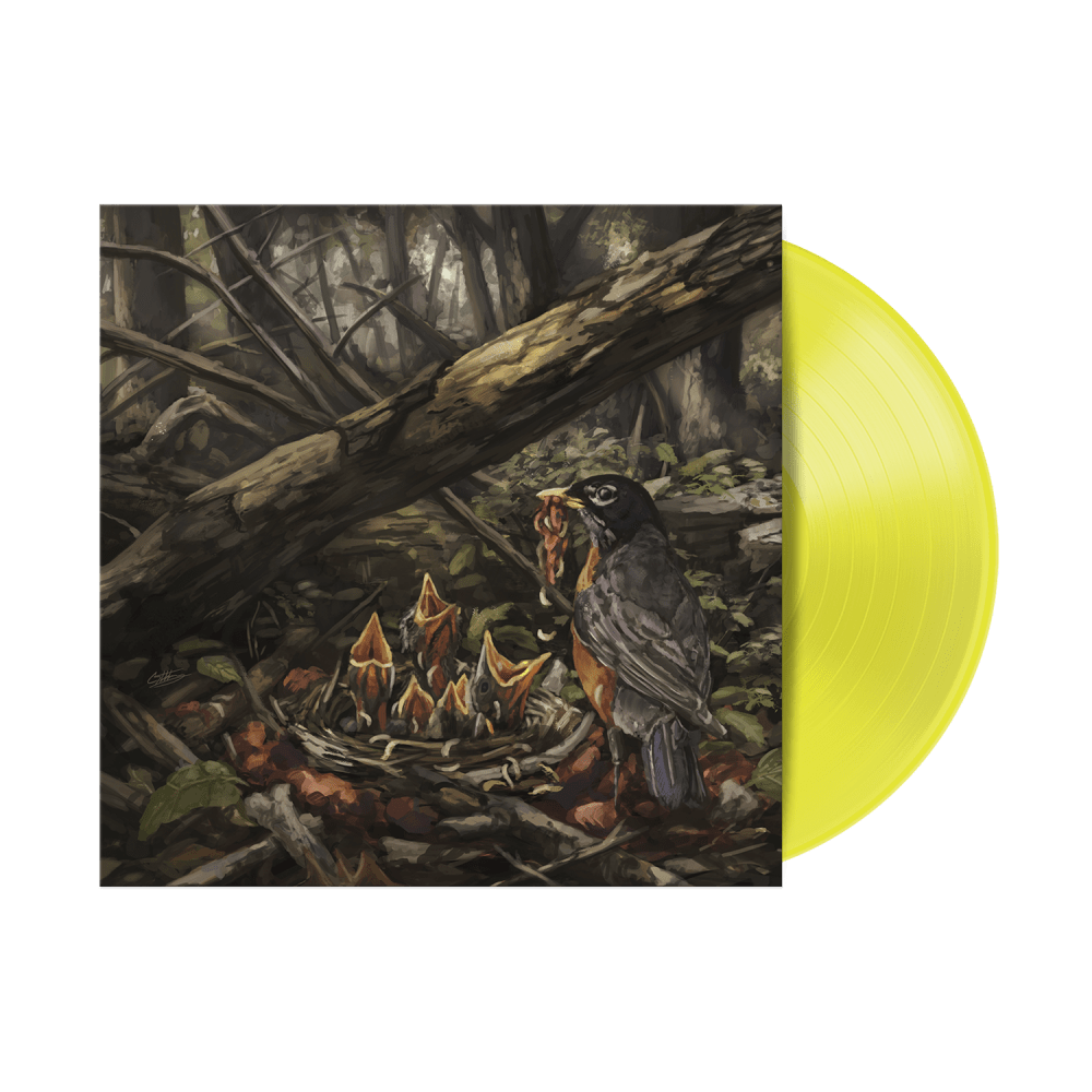 Step Into The Light Highlighter Yellow Colour Vinyl by The Acacia Strain