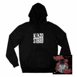 Black Kenzo Str8Drop Hoodie + Digital Download - Kenzo Str8Drop
