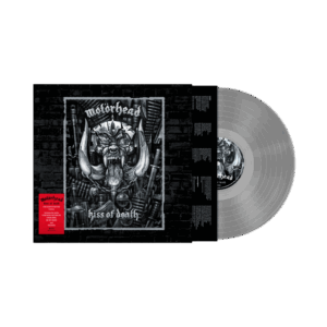 Kiss of Death Silver Vinyl by Motörhead