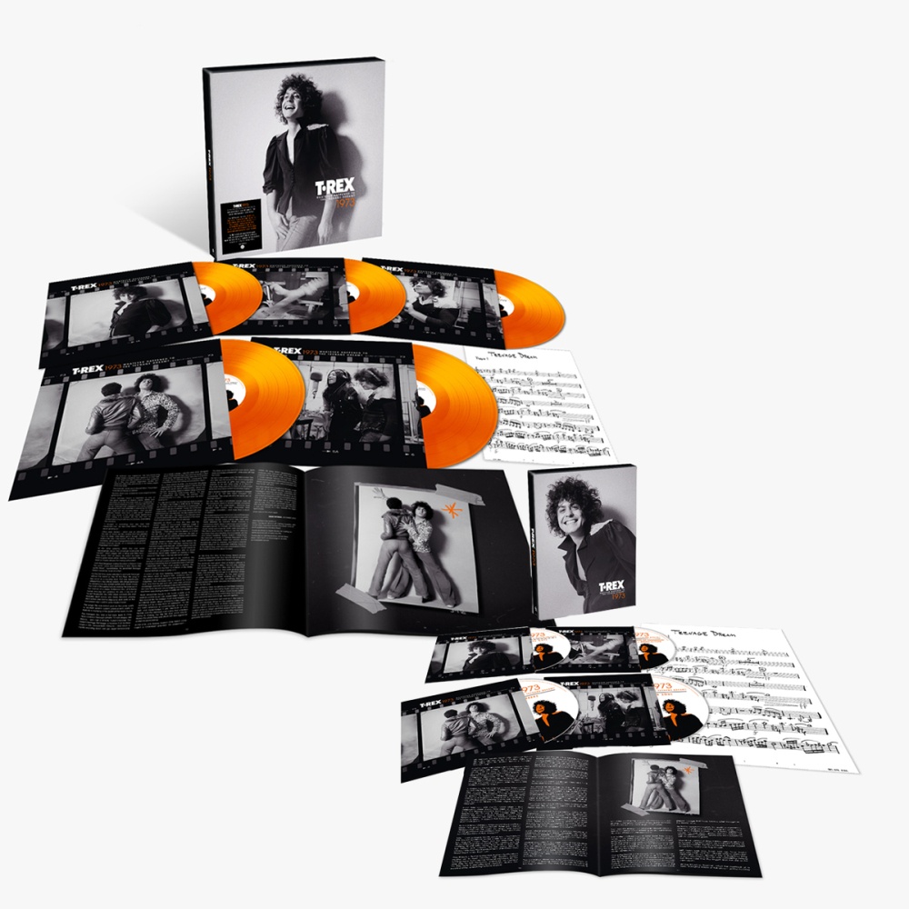 Whatever Happened To The Teenage Dream? (1973) 4CD + (5 x 140g orange vinyl) by T. Rex