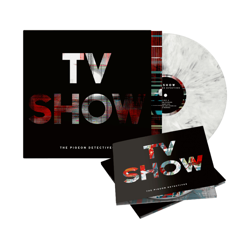 TV Show Black & White Marble Vinyl + CD by The Pigeon Detectives
