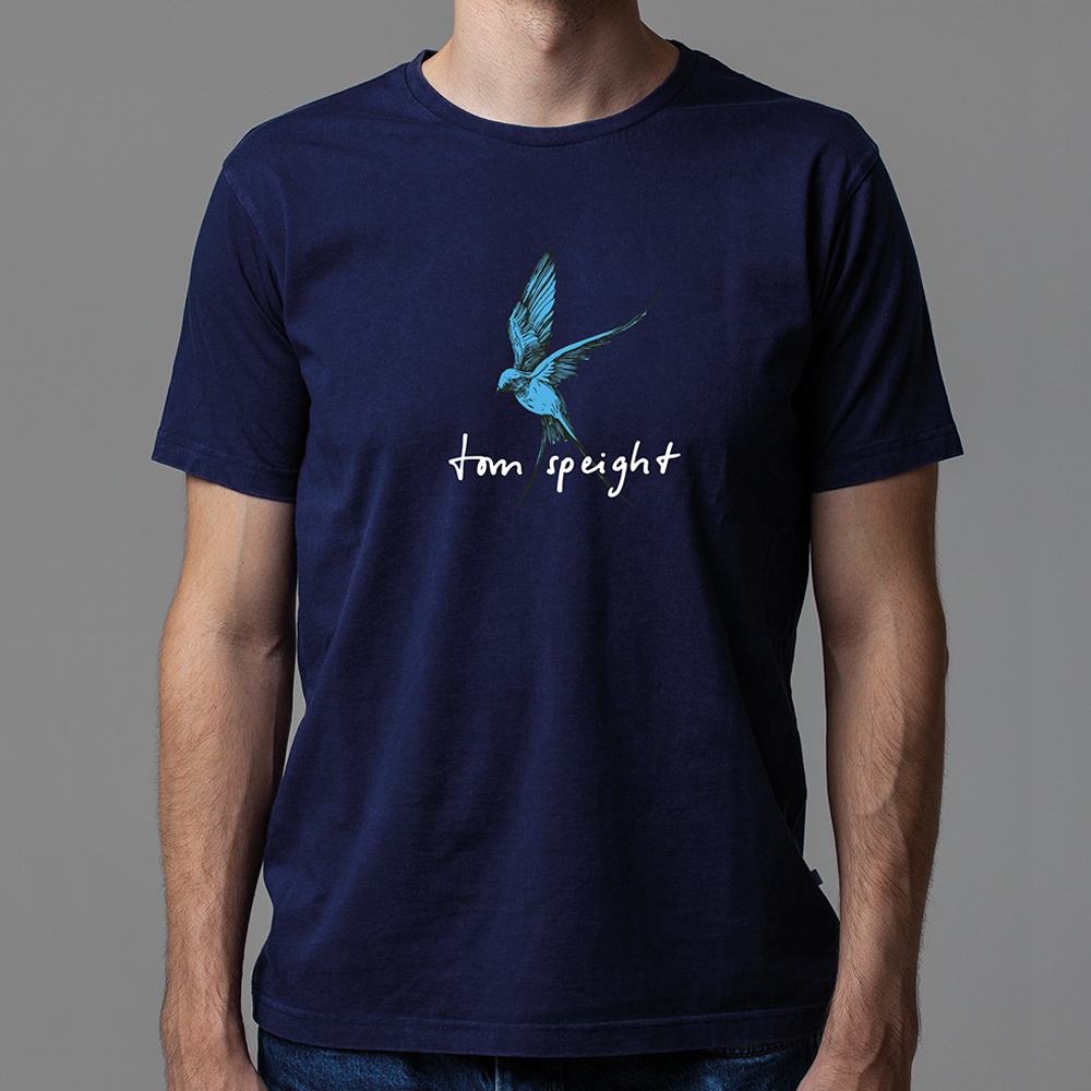 Love & Light Navy T-Shirt by Tom Speight
