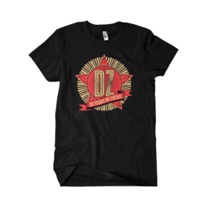 DZ 30 Years Of Dread Black T-Shirt - Dreadzone
