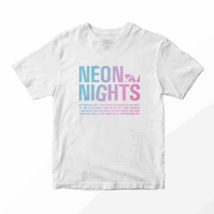 Neon Nights 20 White T-Shirt by Dannii Minogue