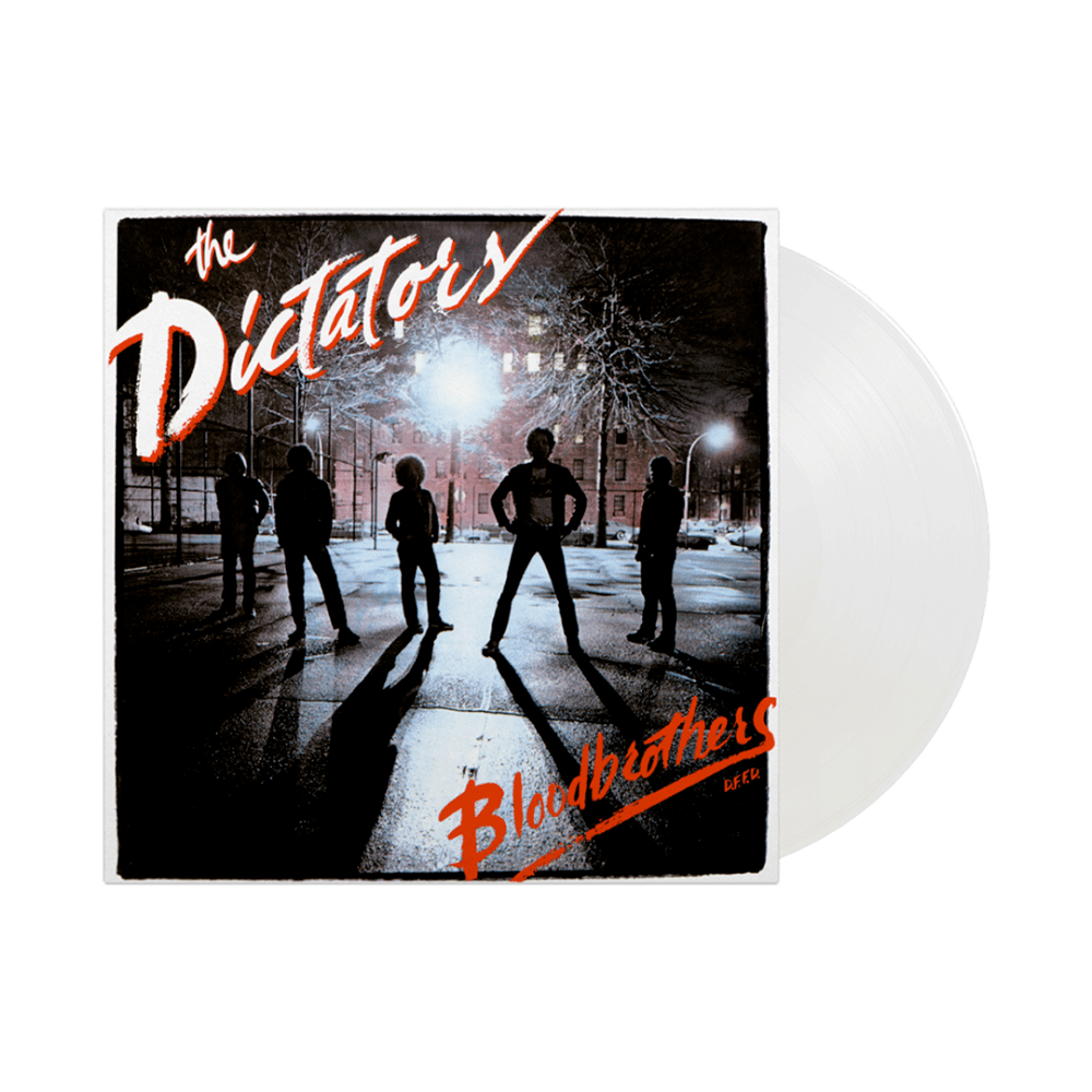Blood Brothers White Heavyweight Vinyl by The Dictators