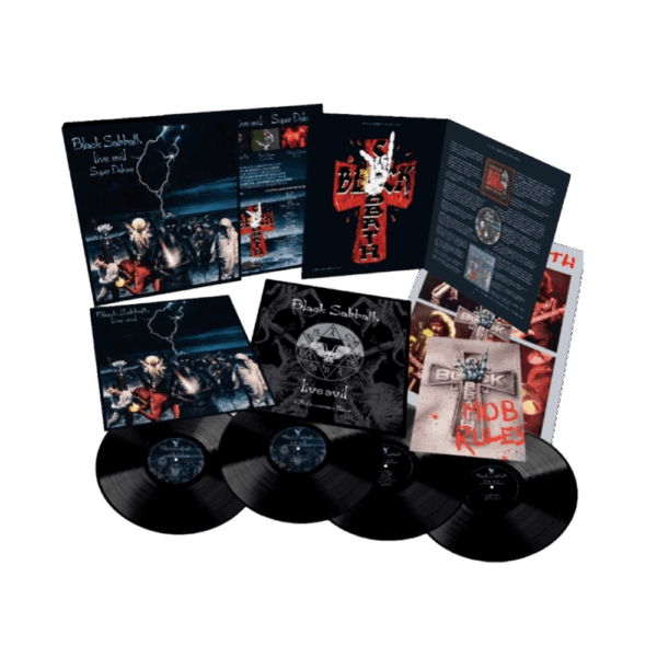 Live Evil Super Deluxe 40th Anniversary Edition 4LP Boxset - Black Sabbath
