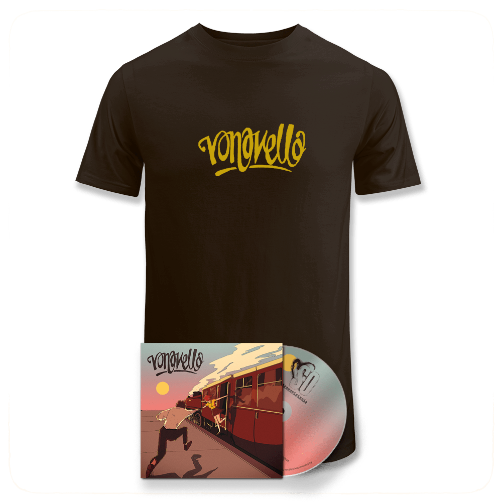 Vona Vella CD Album & T-Shirt with Signed Poster by Vona Vella