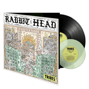 Rabbit Head Deluxe (Signed) Vinyl by TRIBES