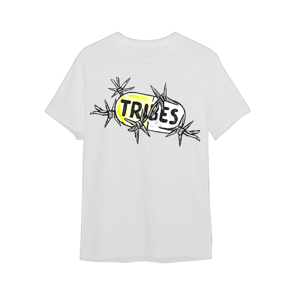 Barbed Wire Logo T-Shirt by TRIBES