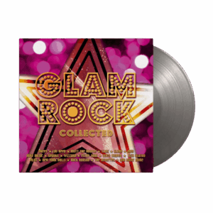 Glam Rock Collected Silver Double Heavyweight Vinyl by Various Artists