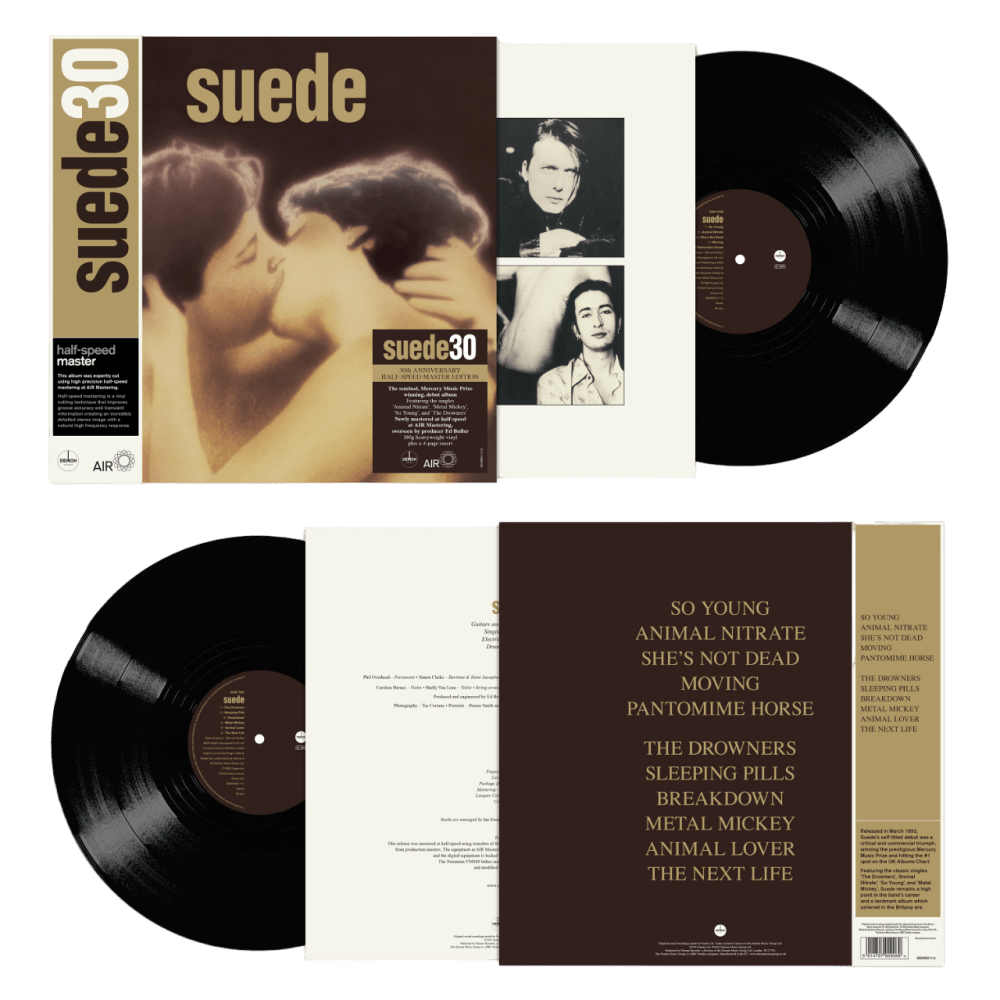 Suede Half-Speed Master Edition Heavyweight Vinyl by Suede