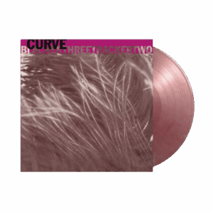 BlackerThreeTrackerTwo Silver & Red Marbled Heavyweight Vinyl by Curve