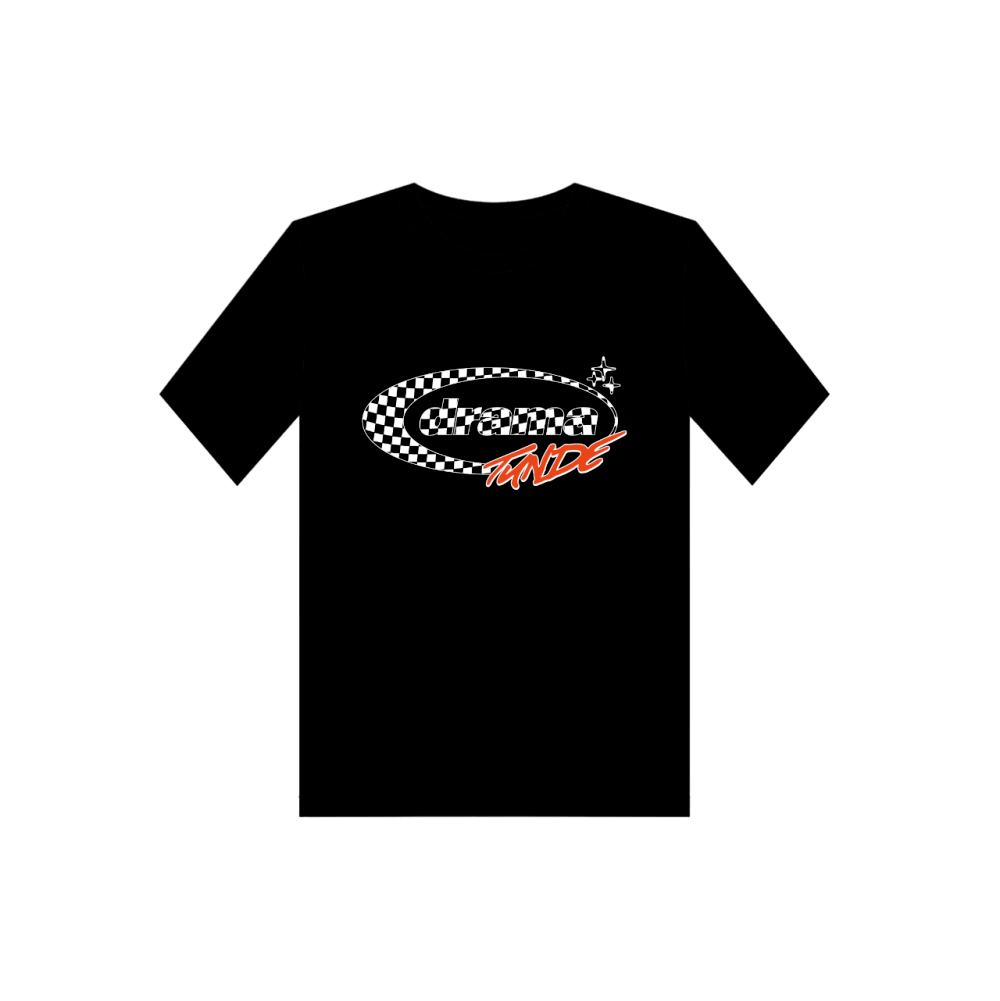 Oval Tee (Black) by Tunde