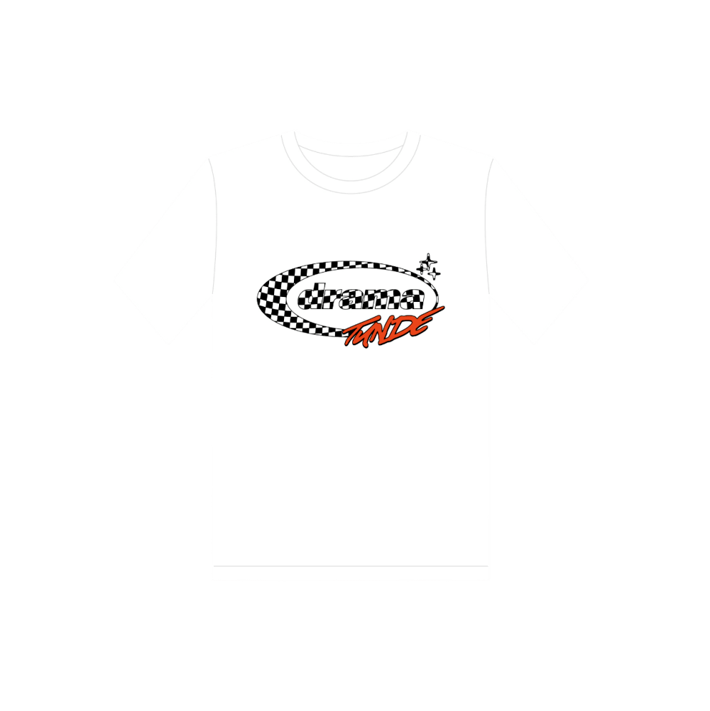 Oval Tee (White) by Tunde