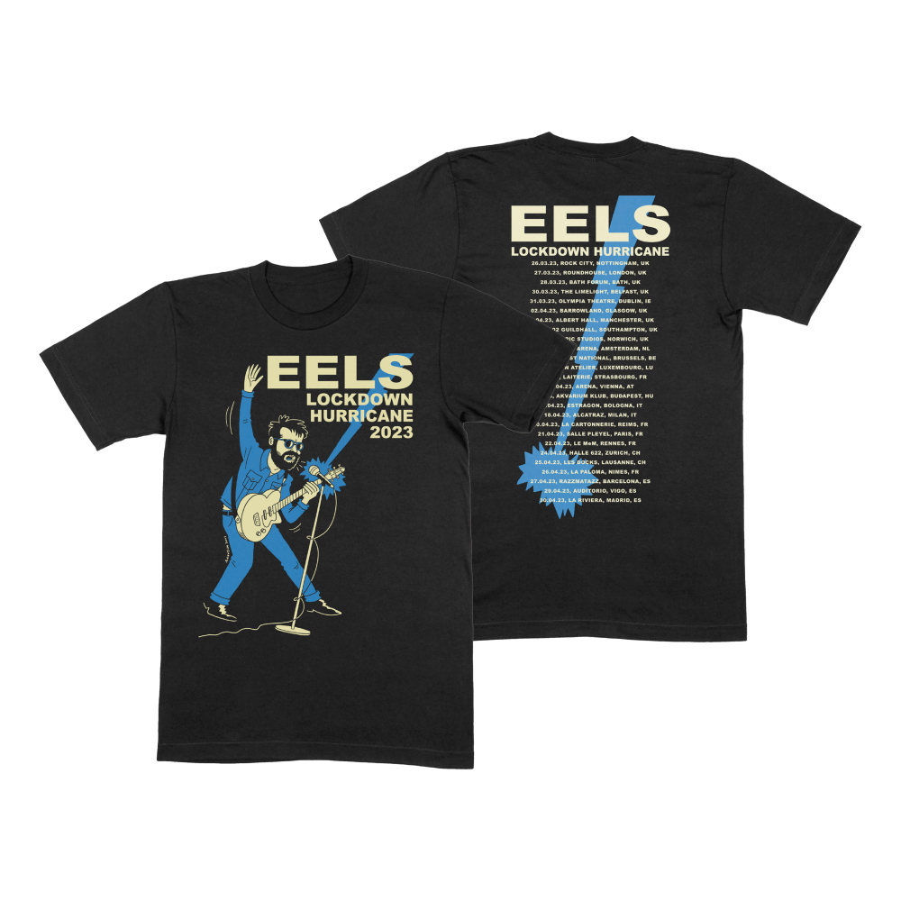 Black Tour T-Shirt by Eels