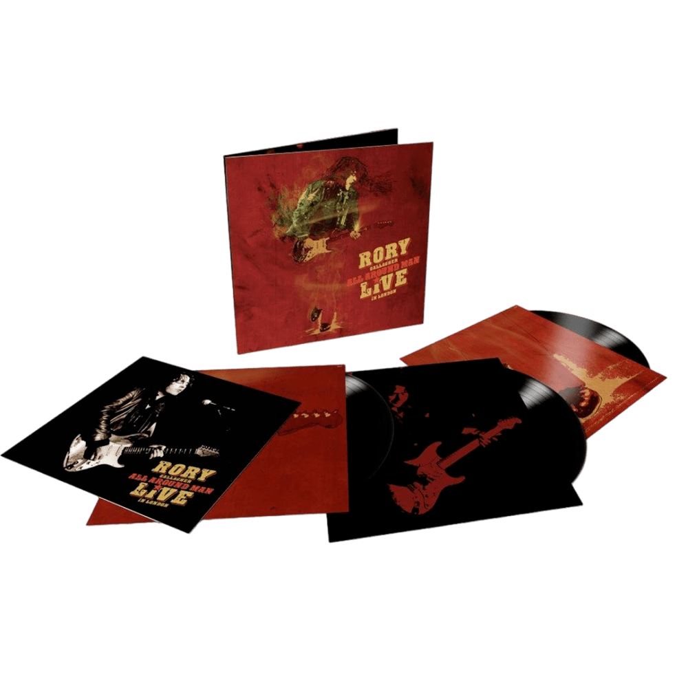 All Around Man – Live in London Triple Heavyweight Vinyl by Rory Gallagher