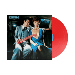 Lovedrive Transparent Red Heavyweight Vinyl by Scorpions