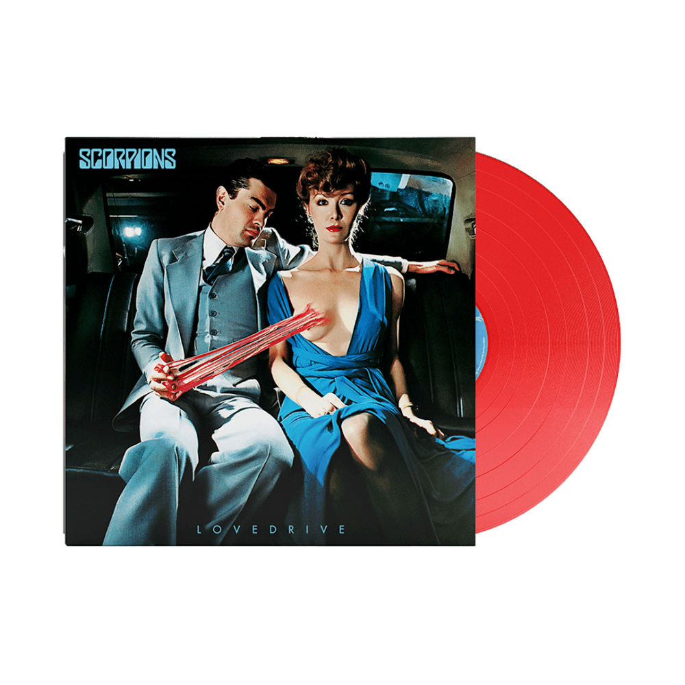 Lovedrive Transparent Red Heavyweight Vinyl by Scorpions