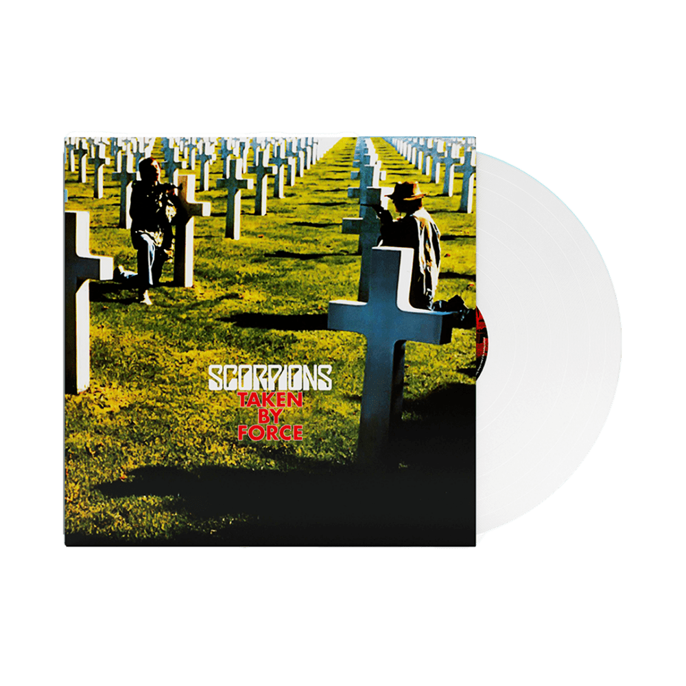 Taken By Force White Heavyweight Vinyl by Scorpions