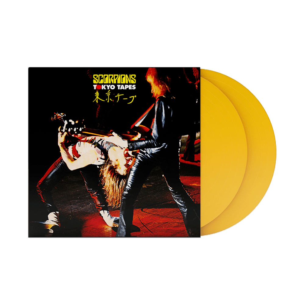 Tokyo Tapes Yellow Double Heavyweight Vinyl by Scorpions