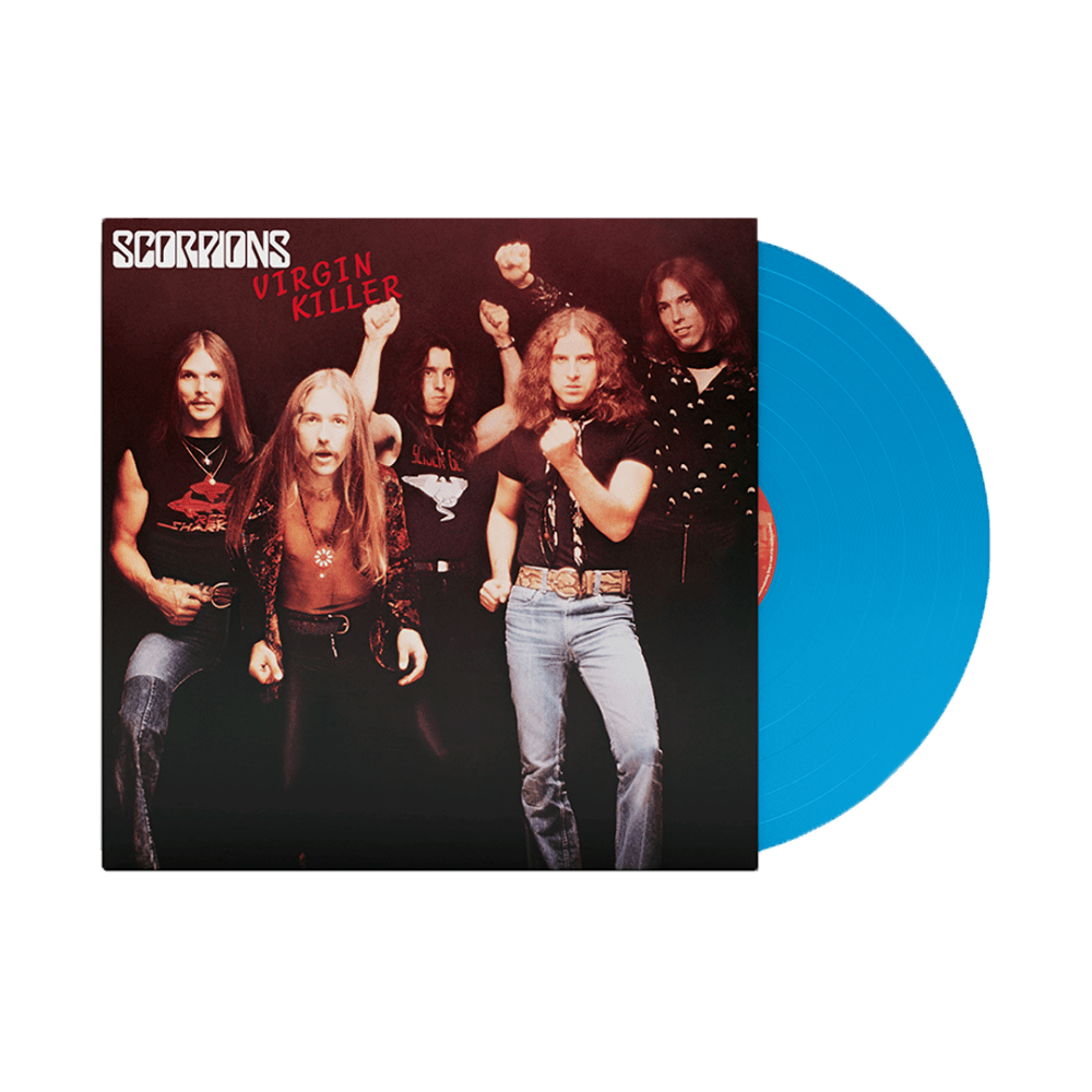 Virgin Killer Sky Blue Colour Heavyweight Vinyl by Scorpions