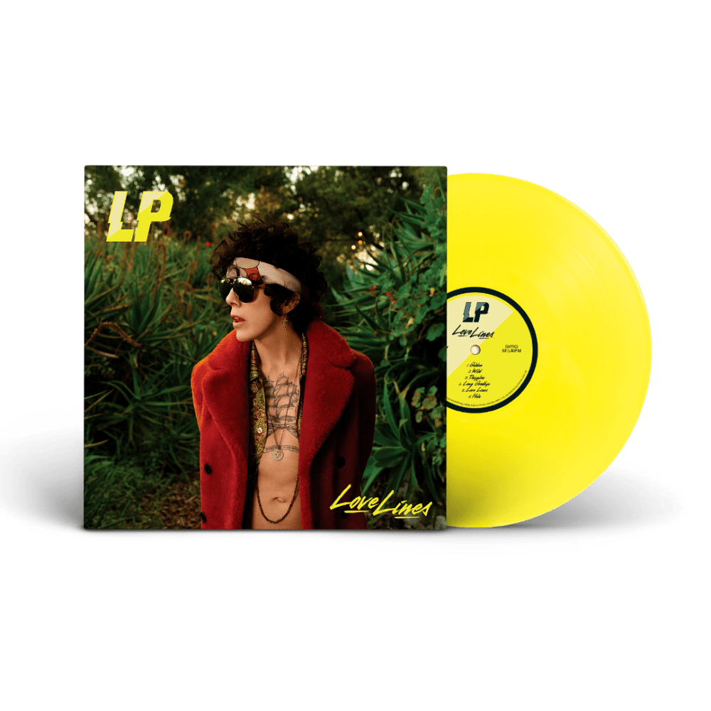 Love Lines Neon Yellow Vinyl by LP