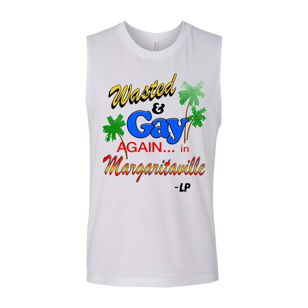 Wasted & Gay Muscle T-Shirt by LP