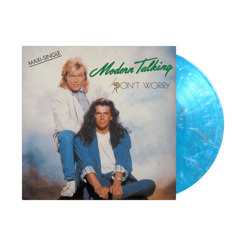 Don’t Worry Blue Marbled Heavyweight Vinyl by Modern Talking
