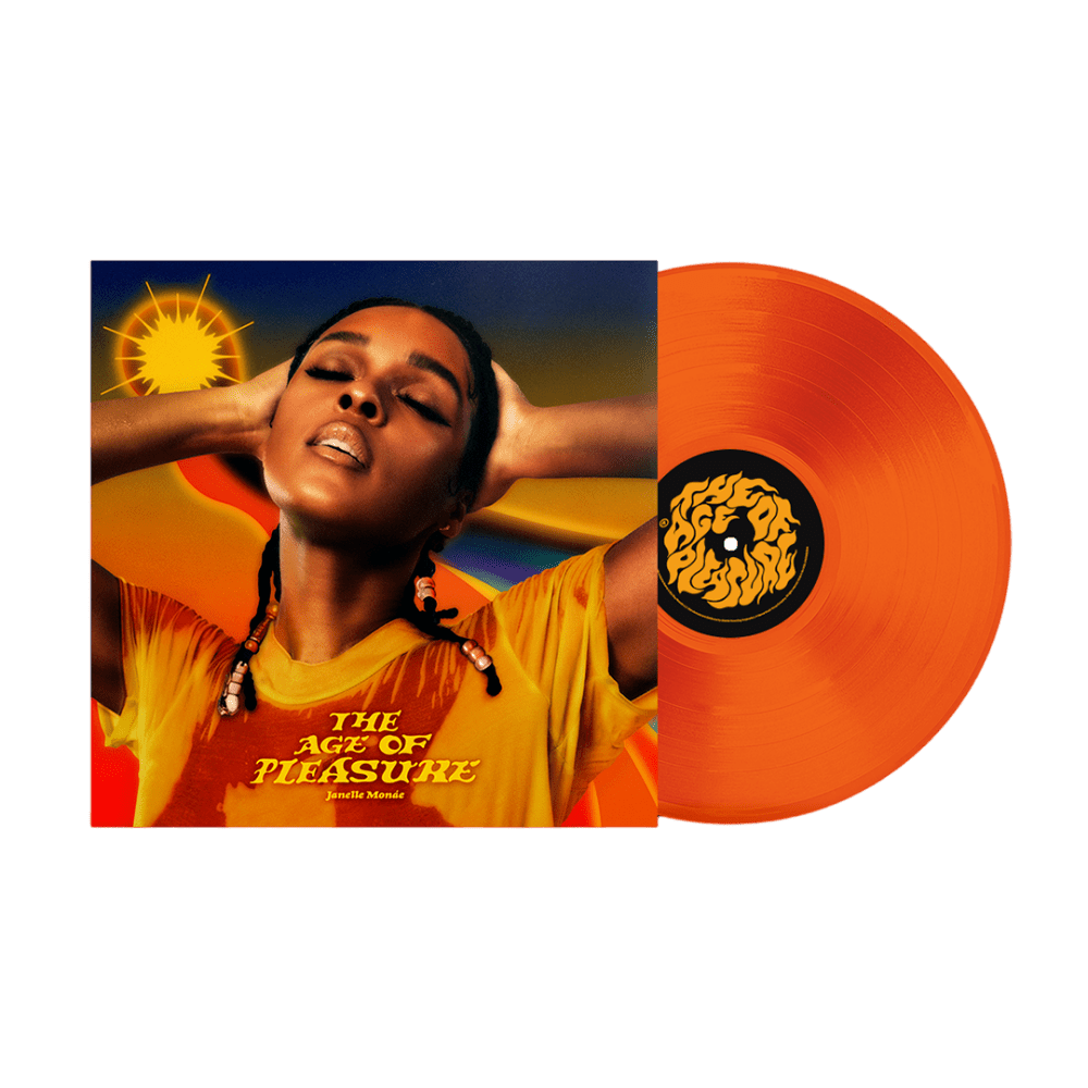 The Age Of Pleasure Orange Vinyl by Janelle Monáe