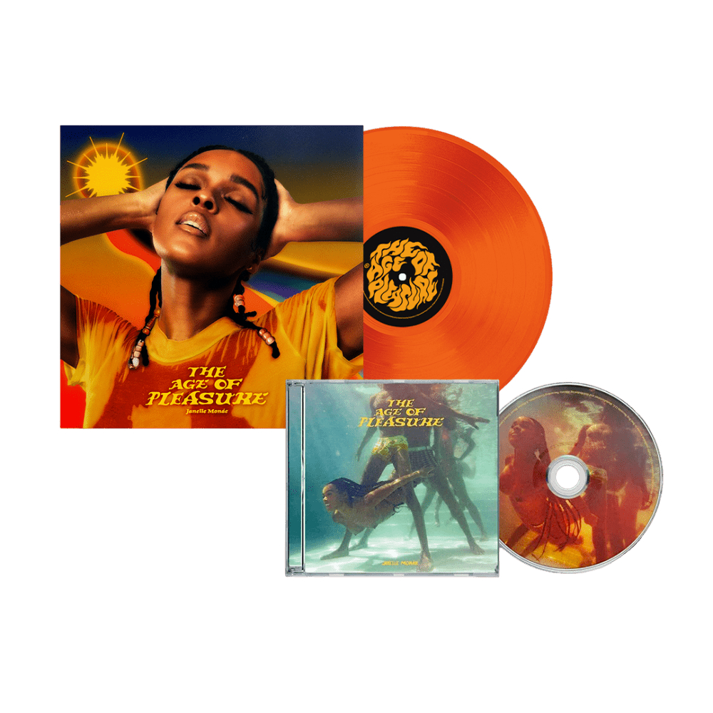 The Age Of Pleasure Orange Vinyl + CD by Janelle Monáe