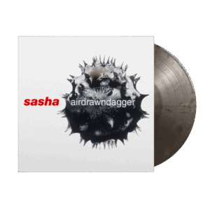 Airdrawndagger Silver & Black Marbled Triple Heavyweight Vinyl by Sasha