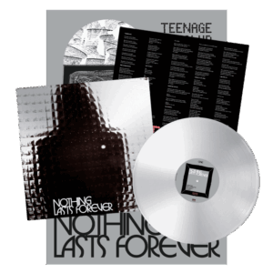 Nothing Lasts Forever Silver Colour Vinyl (Signed) + Poster by Teenage Fanclub