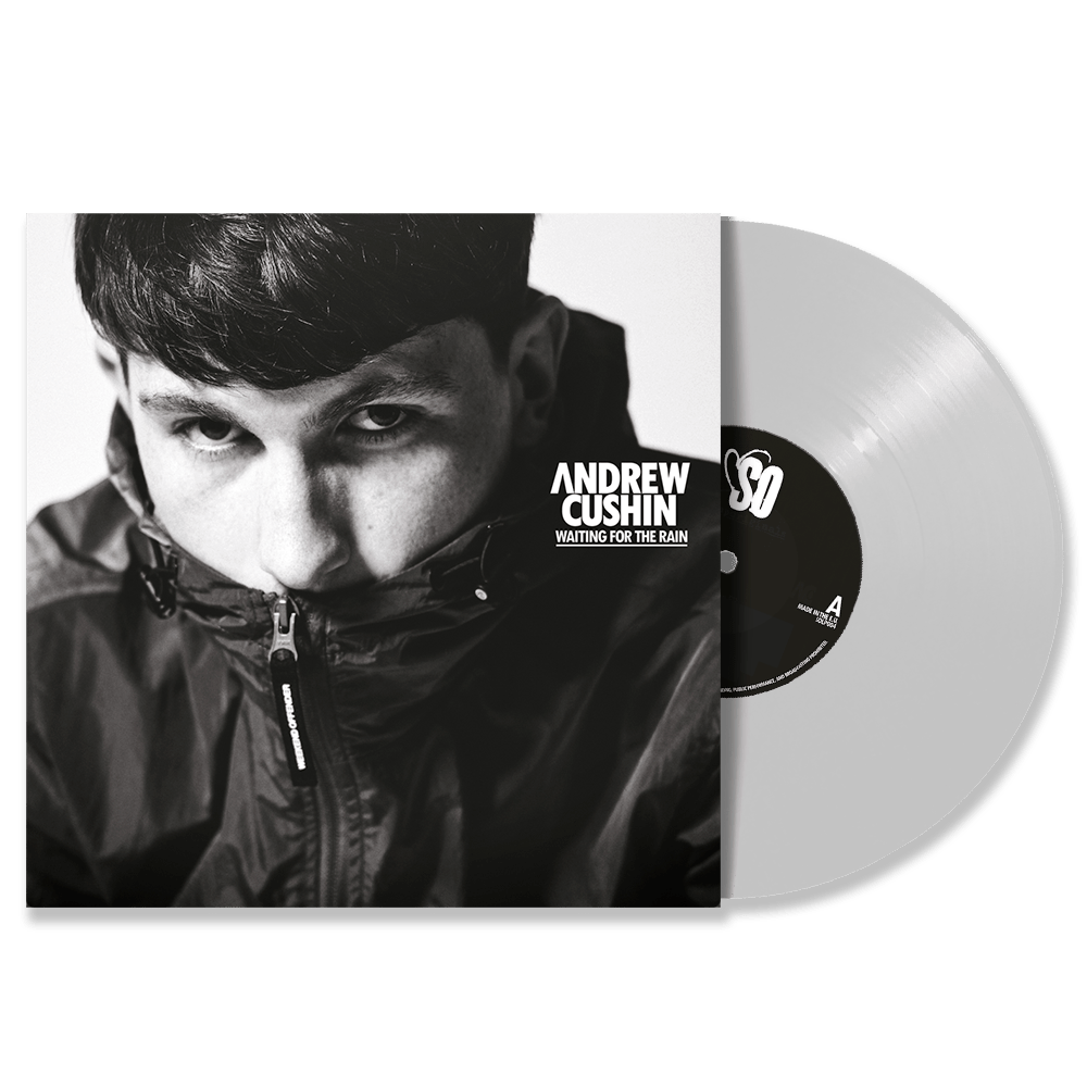 Waiting For The Rain Angel White (Signed) Vinyl by Andrew Cushin