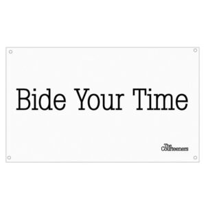 Bide Your Time Flag - Courteeners