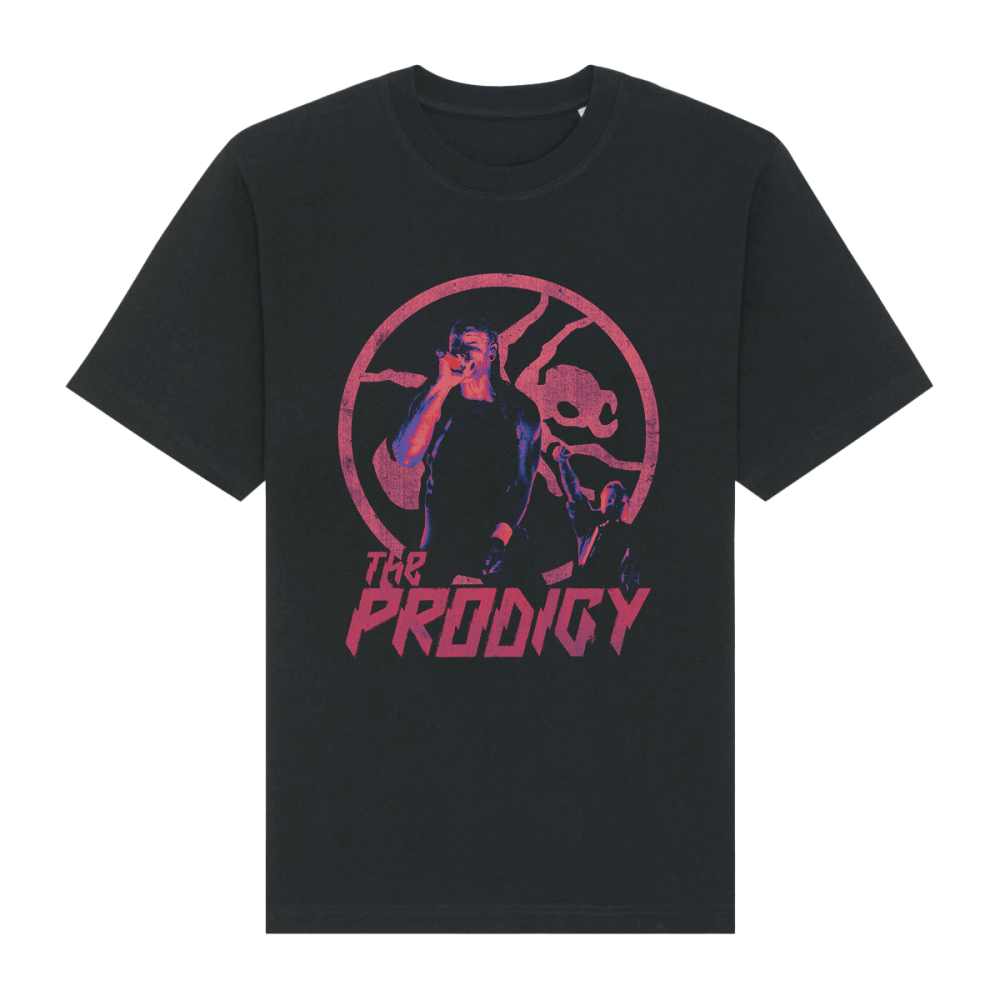 Attack Mode Photo Black T-Shirt by The Prodigy