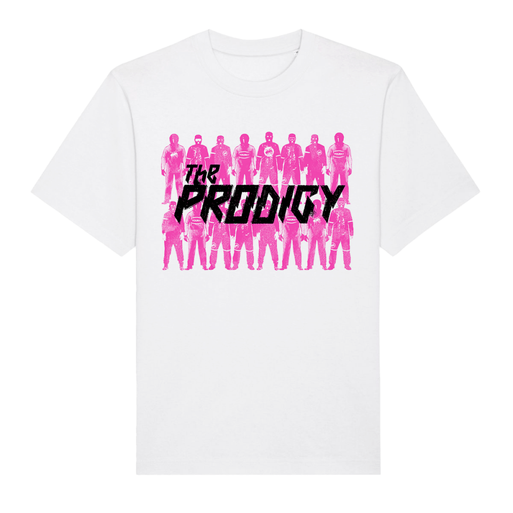 Army White T-Shirt by The Prodigy