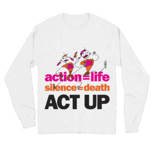 ACT UP Longsleeve T-Shirt - Jimmy Somerville