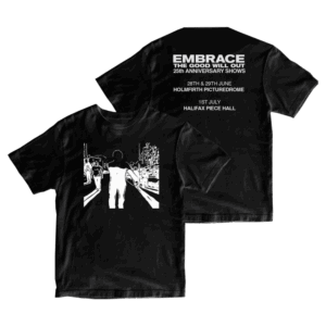 The Good Will Out Anniversary Gigs T-Shirt (Black) by Embrace