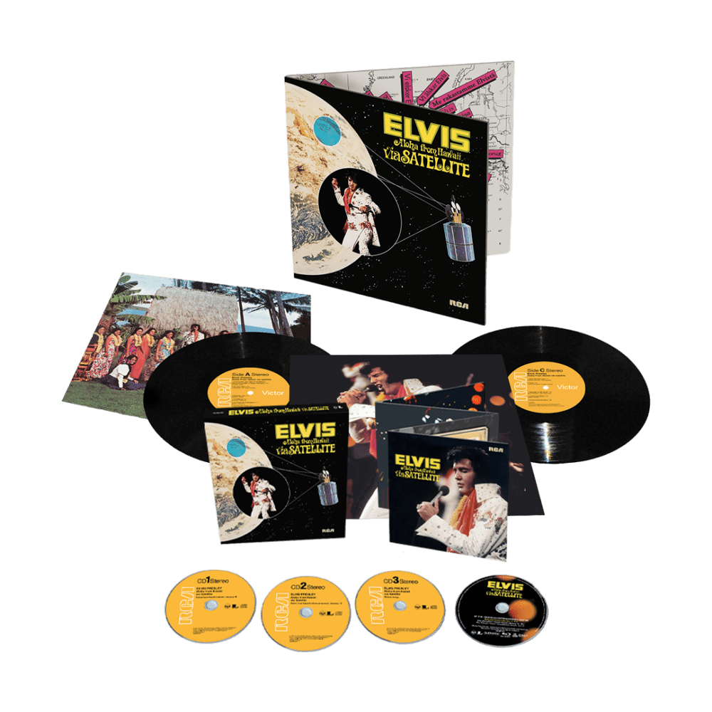 Aloha from Hawaii via Satellite 2LP + 3CD/Blu-Ray by Elvis Presley
