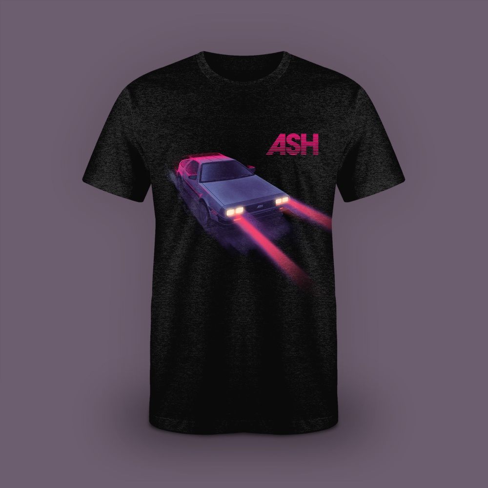 Race The Night T-Shirt by Ash