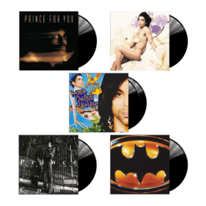 For You + Lovesexy + Come + Batman + Music From Graffiti Bridge Vinyl - Prince