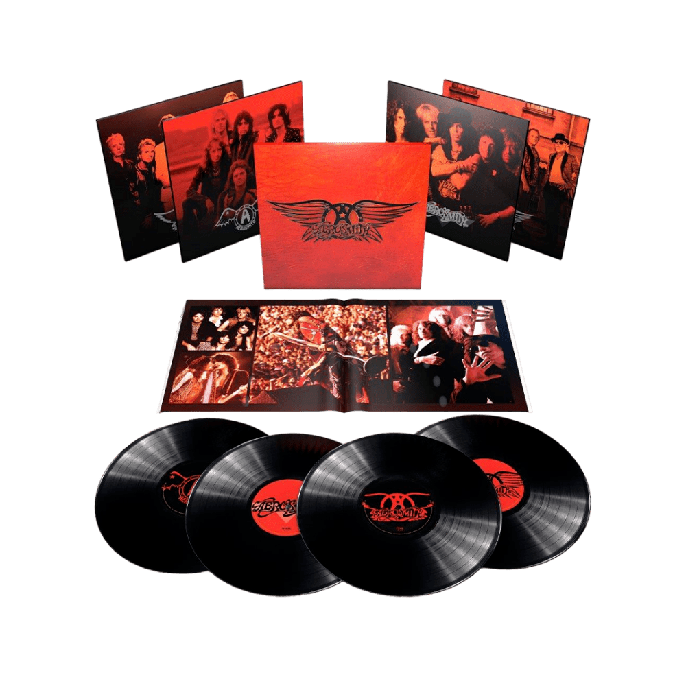 Greatest Hits 4LP Heavyweight Vinyl by Aerosmith