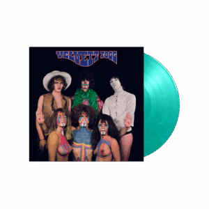 Velvett Fogg Translucent Green & White Marbled Heavyweight Vinyl by Velvett Fogg