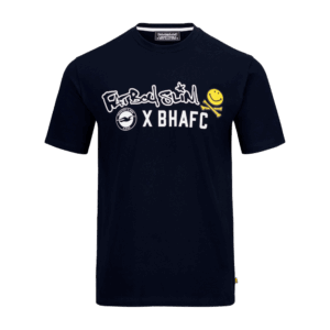 Adults Navy BHAFC x FBS Tee - Fatboy Slim