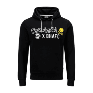 Adults Black BHAFC x FBS Hoodie - Fatboy Slim