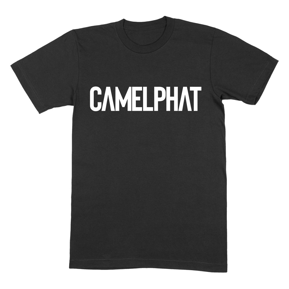 CAMELPHAT Logo Black Tee by CamelPhat