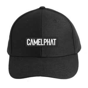 CAMELPHAT Logo Black Baseball Cap - CamelPhat