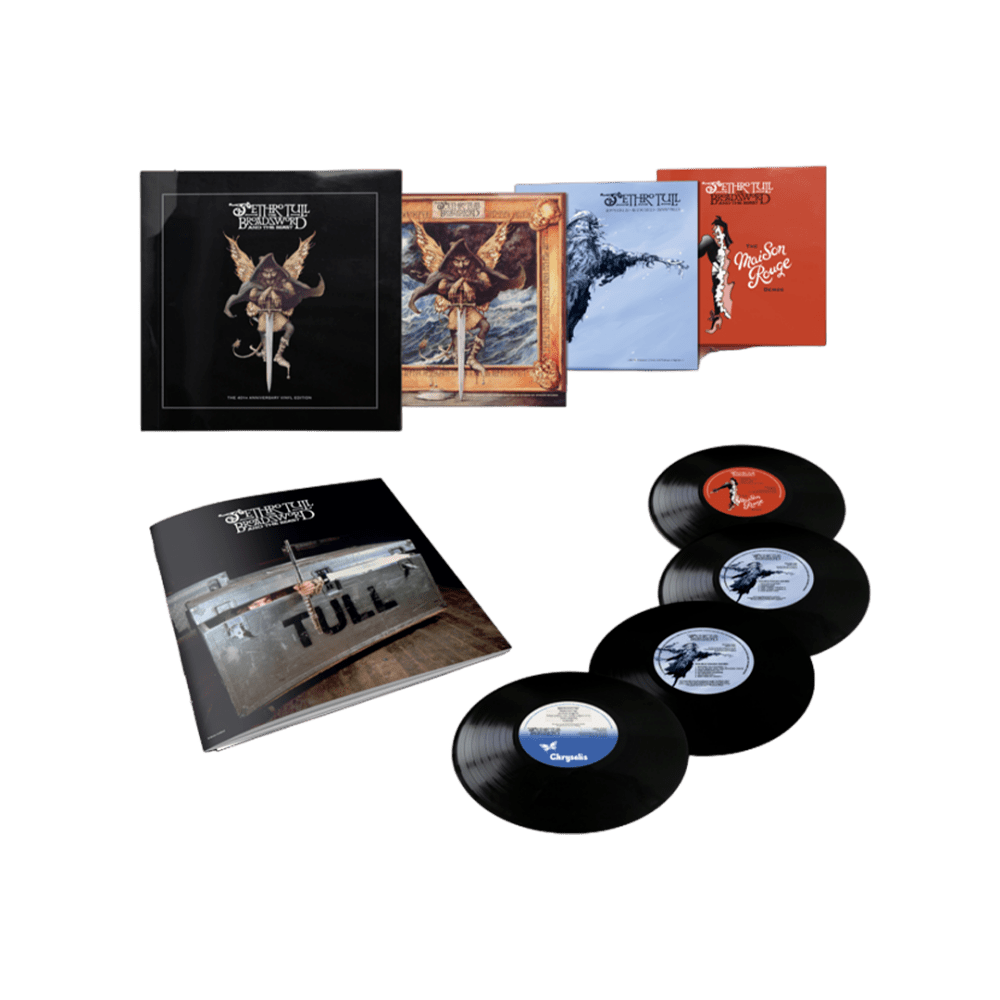 The Broadsword And The Beast 40th Anniversary Monster Edition 4LP Vinyl by Jethro Tull