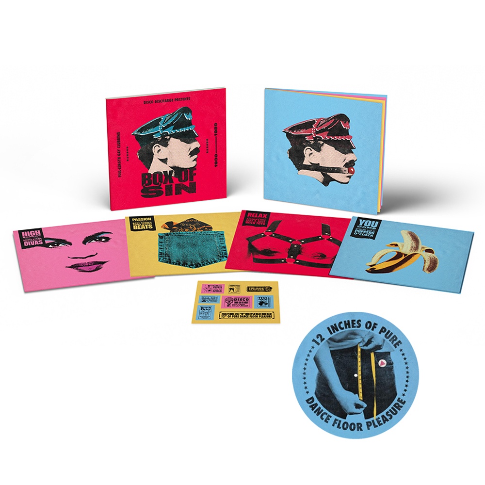 Disco Discharge Presents: Box Of Sin 4LP Boxset + Exclusive Slipmat by Various Artists